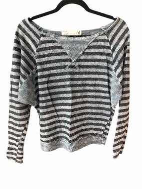 Vintage Havana Gray striped top